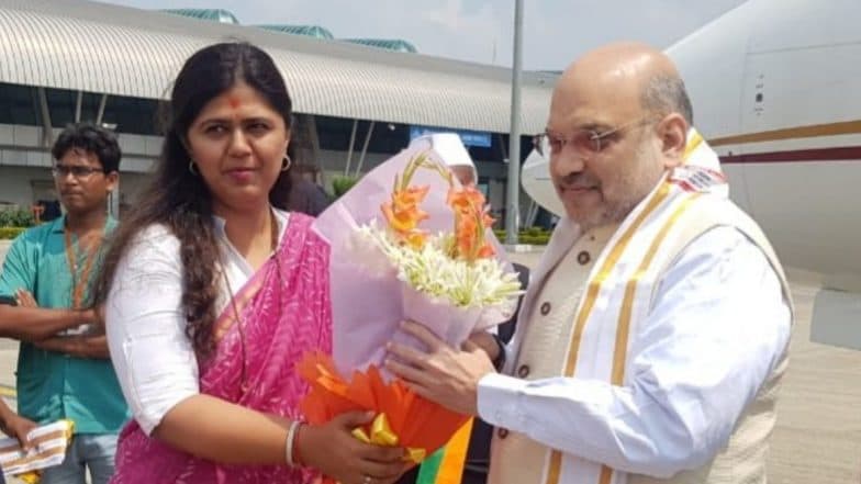 कलम 370 हटवून देश एक केला; भाजप अध्यक्ष अमित शाह यांच्याकडून महाराष्ट्र विधानसभा निवडणूक प्रचारात जम्मू-काश्मीर मुद्द्याचा समावेश कलम 370 हटवून देश एक केला; भाजप अध्यक्ष अमित शाह यांच्याकडून महाराष्ट्र विधानसभा निवडणूक प्रचारात जम्मू-काश्मीर मुद्द्याचा समावेश