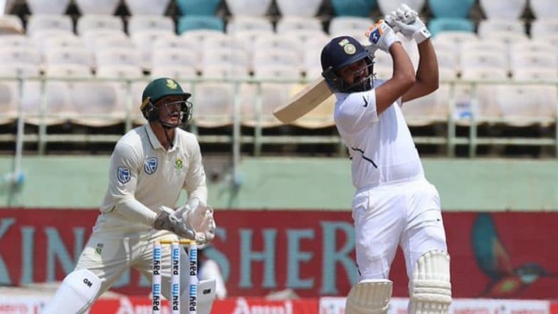IND vs SA 1st Test Day 1: रोहित शर्मा याचे टेस्टमधील चौथे शतक; शिखर धवन, केएल राहुल यांच्यासह 'या' एलिट यादीत झाला समावेश IND vs SA 1st Test Day 1: रोहित शर्मा याचे टेस्टमधील चौथे शतक; शिखर धवन, केएल राहुल यांच्यासह 'या' एलिट यादीत झाला समावेश