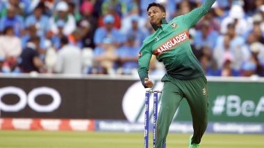 IND vs BAN 2019:  बांग्लादेश क्रिकेट संघाला भारत दौऱ्यापूर्वी मोठा धक्का!  अष्टपैलू खेळाडू शाकिब अल हसन याच्यावर Match-Fixing प्रकरणी बंदीची शक्यता