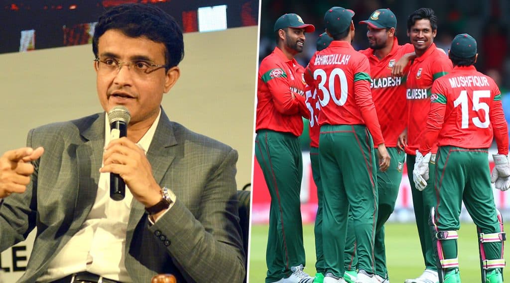 IND vs BAN 2019: बांग्लादेश क्रिकेटपटूंच्या संपावर BCCI चे भावी अध्यक्ष सौरव गांगुली यांनी केले 'हे' विधान, वाचा सविस्तर IND vs BAN 2019: बांग्लादेश क्रिकेटपटूंच्या संपावर BCCI चे भावी अध्यक्ष सौरव गांगुली यांनी केले 'हे' विधान, वाचा सविस्तर