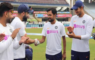 IND vs SA 3rd Test Day 1: क्रिकेटपटू शाहबाझ नदीम याचा वयाच्या तिशीत आंतरराष्ट्रीय क्रिकेटमध्ये डेब्यु,  15 वर्षांती तपश्चर्या आली फळाला , पहा Video