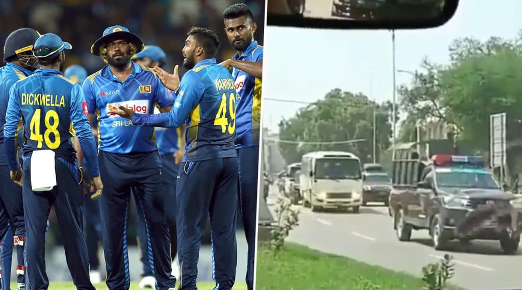 PAK vs SL: पाकिस्तानमध्ये श्रीलंकन खेळाडूंना अशी दिली जात आहे सुरक्षा, गौतम गंभीर याने शेअर केला हास्यास्पद व्हिडिओ PAK vs SL: पाकिस्तानमध्ये श्रीलंकन खेळाडूंना अशी दिली जात आहे सुरक्षा, गौतम गंभीर याने शेअर केला हास्यास्पद व्हिडिओ