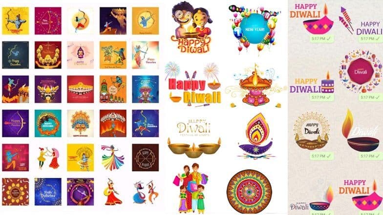 Shubha Deepavali 2019 WhatsApp Stickers: दीपावलीच्या शुभेच्छा आकर्षक व्हॉट्सअॅप स्टिकर्सच्या माध्यमातून देण्यासाठी मोफत डाऊनलोड कशी कराल? Shubha Deepavali 2019 WhatsApp Stickers: दीपावलीच्या शुभेच्छा आकर्षक व्हॉट्सअॅप स्टिकर्सच्या माध्यमातून देण्यासाठी मोफत डाऊनलोड कशी कराल?