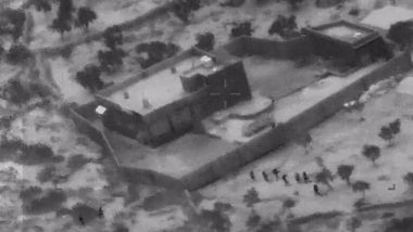 अमेरिकेच्या सेनेकडून बगदादी याच्या ठिकाणांवर हल्ला केल्याचा व्हिडिओ प्रसिद्ध (Watch Video)