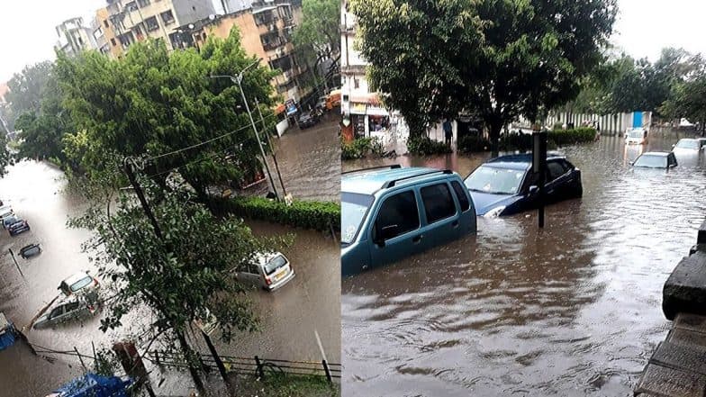 Heavy Rains In Pune: पुण्यात पुन्हा एकदा मुसळधार पाऊस; रस्ते जलमय, जनजीवन विस्कळीत Heavy Rains In Pune: पुण्यात पुन्हा एकदा मुसळधार पाऊस; रस्ते जलमय, जनजीवन विस्कळीत
