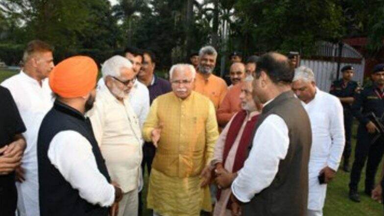 हरयाणात भाजपा-जजपा युती सरकारचा आज शपथविधी; मनोहर लाल खट्टर दुसऱ्यांदा घेणार मुख्यमंत्री पदाची शपथ हरयाणात भाजपा-जजपा युती सरकारचा आज शपथविधी; मनोहर लाल खट्टर दुसऱ्यांदा घेणार मुख्यमंत्री पदाची शपथ