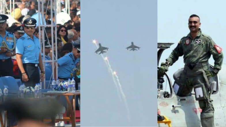 Air Force Day 2019: सचिन तेंडुलकर, अभिनंदन वर्धमान यांच्या उपस्थितीत भारतीय हवाई दलाचा 87वा वर्धापन दिन संपन्न (Watch Video) Air Force Day 2019: सचिन तेंडुलकर, अभिनंदन वर्धमान यांच्या उपस्थितीत भारतीय हवाई दलाचा 87वा वर्धापन दिन संपन्न (Watch Video)