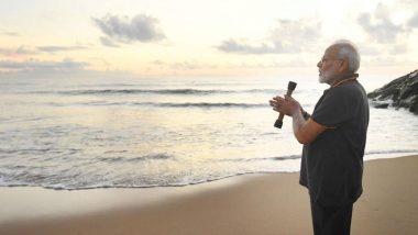 पंतप्रधान नरेंद्र मोदी यांनी महाबलीपुरम च्या समुद्र किना-यावर अथांग सागराला उद्देशून लिहिली एक भावपूर्ण कविता