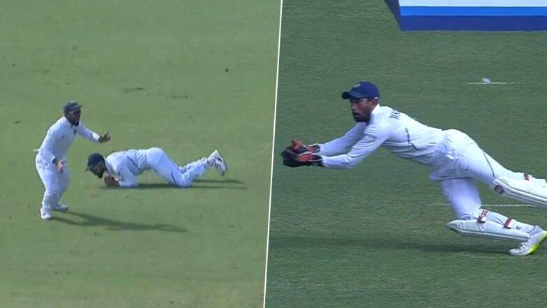IND vs SA 2nd Test Day 3: विराट कोहली, रिद्धिमान साहा यांनी मैदानात दाखवली जबरदार स्फूर्ती; झेलले अप्रतिम कॅच, पहा (Video) IND vs SA 2nd Test Day 3: विराट कोहली, रिद्धिमान साहा यांनी मैदानात दाखवली जबरदार स्फूर्ती; झेलले अप्रतिम कॅच, पहा (Video)
