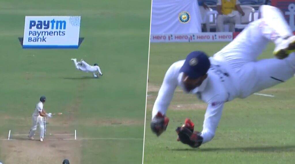 IND vs SA 2nd Test Day 4: रिद्धिमान साहा याने झेलला Superman कॅच; चाहत्यांसह विराट कोहली देखील झाला अचंबित, पहा (Video) IND vs SA 2nd Test Day 4: रिद्धिमान साहा याने झेलला Superman कॅच; चाहत्यांसह विराट कोहली देखील झाला अचंबित, पहा (Video)