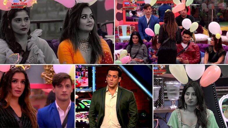 Bigg Boss Season 13, October 6 Weekend War: घरातील सदस्यांनी एकमेकांच्याबाबत असलेले मत मांडत फोडले भ्रमाचे फुगे, पहिल्या विकेंडच्या वारमध्ये सर्व सदस्य सुरक्षित Bigg Boss Season 13, October 6 Weekend War: घरातील सदस्यांनी एकमेकांच्याबाबत असलेले मत मांडत फोडले भ्रमाचे फुगे, पहिल्या विकेंडच्या वारमध्ये सर्व सदस्य सुरक्षित