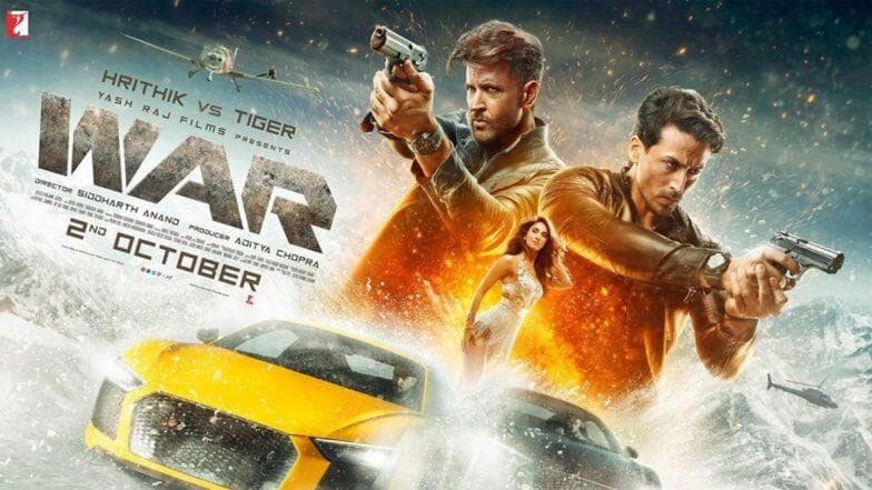 ह्रितिक रोशन, टायगर श्रॉफ यांच्या 'War' सिनेमाने Tamil Rockers वर लीक होऊनही 3 दिवसात कमावले 100 कोटी ह्रितिक रोशन, टायगर श्रॉफ यांच्या 'War' सिनेमाने Tamil Rockers वर लीक होऊनही 3 दिवसात कमावले 100 कोटी