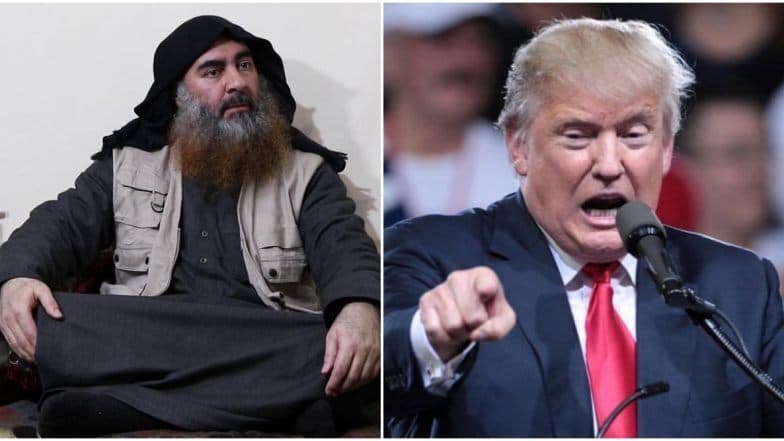 अमेरिकी सैन्याकडून Abu Bakr al-Baghdadi चा खात्मा? डोनाल्ड ट्रम्प यांच्या ट्वीट ने चर्चांना उधाण अमेरिकी सैन्याकडून Abu Bakr al-Baghdadi चा खात्मा? डोनाल्ड ट्रम्प यांच्या ट्वीट ने चर्चांना उधाण
