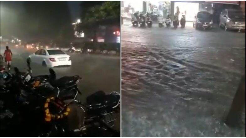 Pune Rains: पुण्यात तुफान पाऊस, अनेक भागांत साचले पाणी; Watch Videos Pune Rains: पुण्यात तुफान पाऊस, अनेक भागांत साचले पाणी; Watch Videos