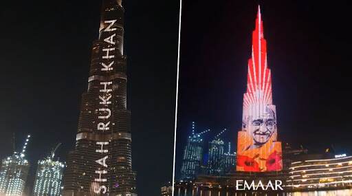 Viral Check: शाहरुख खान नव्हे तर 'या' भारतीय व्यक्तीला मिळाला होता Burj Khalifa वर झळकण्याचा पहिला मान (Watch Video) Viral Check: शाहरुख खान नव्हे तर 'या' भारतीय व्यक्तीला मिळाला होता Burj Khalifa वर झळकण्याचा पहिला मान (Watch Video)