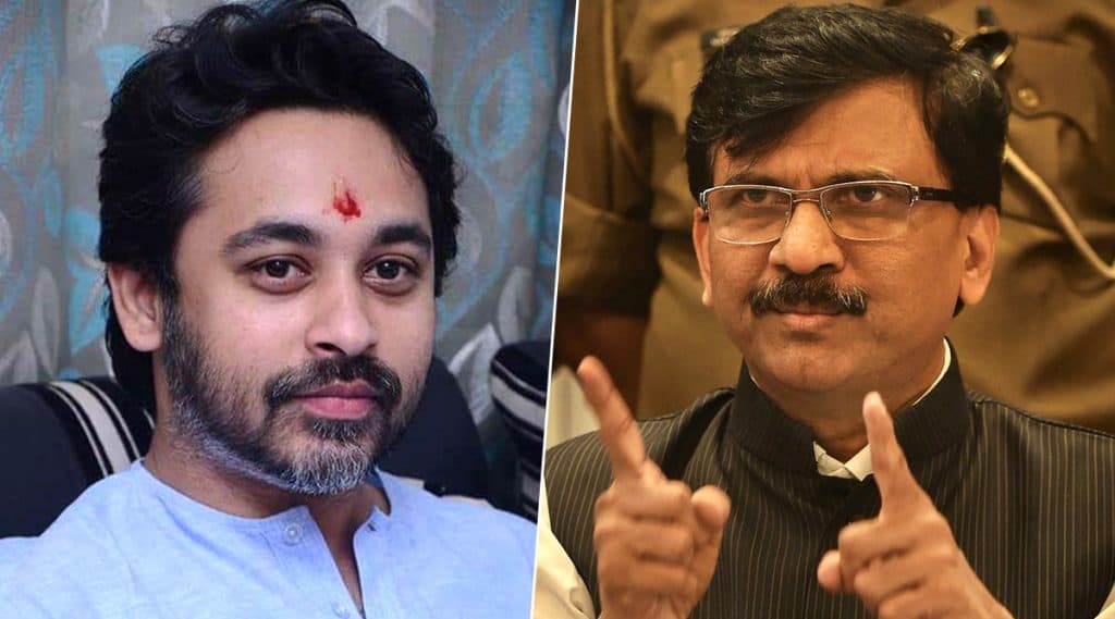 संजय राऊत वॉचमनशी हुज्जत घालणाऱ्या कुस्क्या म्हाताऱ्यासारखे: निलेश राणे संजय राऊत वॉचमनशी हुज्जत घालणाऱ्या कुस्क्या म्हाताऱ्यासारखे: निलेश राणे