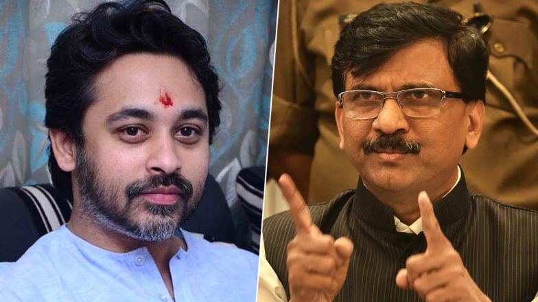 संजय राऊत वॉचमनशी हुज्जत घालणाऱ्या कुस्क्या म्हाताऱ्यासारखे: निलेश राणे