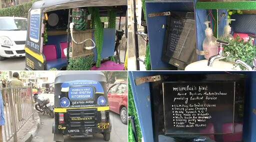 #Video: All In One Autorickshaw ! वॉश बेसिन पासून ते डेस्कटॉप मॉनिटर पर्यंत चक्क रिक्षात पुरवल्या जातात 'या' सुविधा; वाचा सविस्तर #Video: All In One Autorickshaw ! वॉश बेसिन पासून ते डेस्कटॉप मॉनिटर पर्यंत चक्क रिक्षात पुरवल्या जातात 'या' सुविधा; वाचा सविस्तर