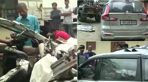 आसाममध्ये कार आणि ट्रकच्या धडकेत 8 जणांचा मृत्यू आसाममध्ये कार आणि ट्रकच्या धडकेत 8 जणांचा मृत्यू