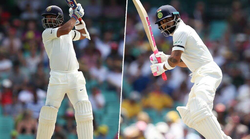IND vs BAN 2nd Pink Ball Test: विराट कोहली-अजिंक्य रहाणे यांच्या जोडीची कमाल, सौरव गांगुली-सचिन तेंडुलकर यांना मागे टाकत बनले नंबर 1 IND vs BAN 2nd Pink Ball Test: विराट कोहली-अजिंक्य रहाणे यांच्या जोडीची कमाल, सौरव गांगुली-सचिन तेंडुलकर यांना मागे टाकत बनले नंबर 1