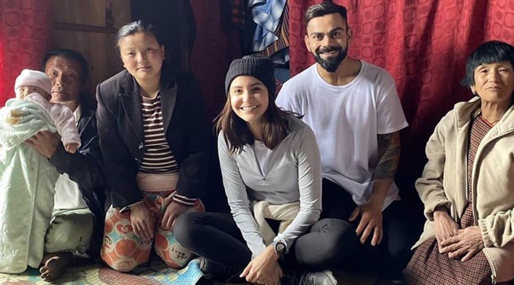 वाढदिवसानिमित्त अनुष्का शर्मा हिच्यासह विराट कोहली याची Bhutan स्वारी, अज्ञात कुटुंबाच्या भेटीचा अनुभव शेअर करत अनुष्काने भावनिक पोस्ट वाढदिवसानिमित्त अनुष्का शर्मा हिच्यासह विराट कोहली याची Bhutan स्वारी, अज्ञात कुटुंबाच्या भेटीचा अनुभव शेअर करत अनुष्काने भावनिक पोस्ट