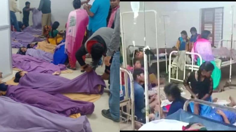 ओडिशाच्या प्रॉन्स कारखान्यात अमोनिया गॅसची गळती; 90 कर्मचारी रुग्णालयात दाखल, सरकारने दिले चौकशीचे आदेश ओडिशाच्या प्रॉन्स कारखान्यात अमोनिया गॅसची गळती; 90 कर्मचारी रुग्णालयात दाखल, सरकारने दिले चौकशीचे आदेश