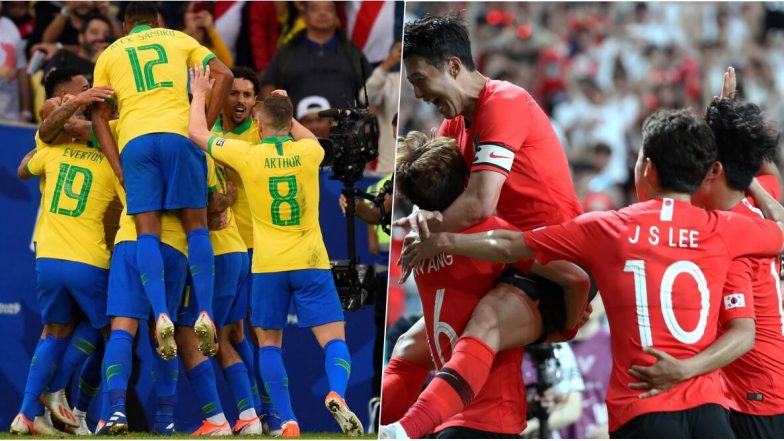 BRA vs KOR International Friendly 2019 Live Streaming: भारतात ब्राझील विरुद्ध दक्षिण कोरिया आंतरराष्ट्रीय फ्रेंडली मॅचचं थेट प्रक्षेपण आणि लाईव्ह स्कोर आपण GHD Sports App आणि Fancode वर पाहू शकता लाईव्ह