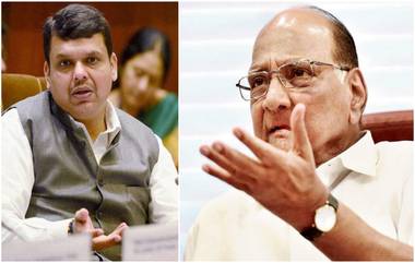 Sharad Pawar on Devendra Fadnavis' Allegations: देवेंद्र फडणवीसांच्या आरोपांवर शरद पवार यांची प्रतिक्रिया; म्हणाले- 'कितीही प्रयत्न करा सरकार कार्यकाळ पूर्ण करेल'