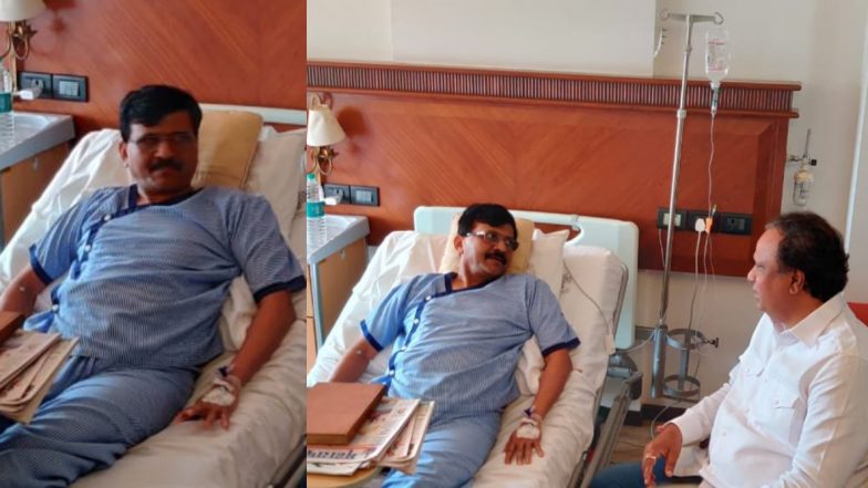 शिवसेना आणि भाजप अजूनही एकत्र? भाजप च्या 'या' दोन नेत्यांनी घेतली संजय राऊत यांची लीलावती रुग्णालयात भेट