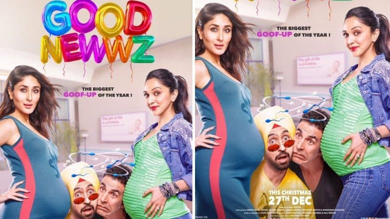 Good Newwz Poster: दोन गर्भवती महिलांमध्ये फसलेल्या अक्षय कुमार आणि दिलजीत दौसांझ याच्याकडे 'गुड न्यूज'?