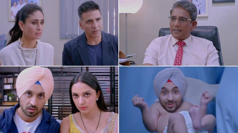 Good Newwz Trailer: 'Sperm' ची अदलाबदली, 'Pregnancy' ड्रामा दाखवत खळखळून हसवणारा गुड न्यूज सिनेमाचा ट्रेलर प्रदर्शित; अक्षय-करीना, दिलजीत-कियाराच्या जोडीने घातलाय धुमाकूळ (Watch Video)