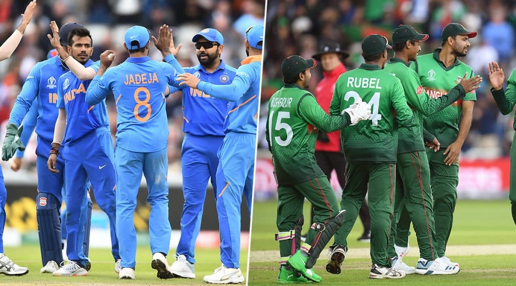 IND vs BAN 1st T20I: भारत-बांग्लादेश पहिला टी-20 सामना ठरला ऐतिहासिक, 1000 व्या टी-20 मॅचमध्ये दोन्ही आशियाई संघ आमने-सामने IND vs BAN 1st T20I: भारत-बांग्लादेश पहिला टी-20 सामना ठरला ऐतिहासिक, 1000 व्या टी-20 मॅचमध्ये दोन्ही आशियाई संघ आमने-सामने