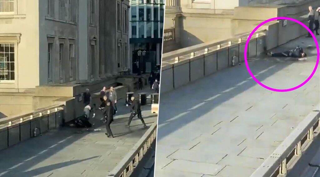 London Bridge Attack: प्रसिद्ध 'लंडन ब्रिज'वर दहशतवादी हल्ला; गोळीबार आणि चाकूहल्ल्यात अनेकजण जखमी London Bridge Attack: प्रसिद्ध 'लंडन ब्रिज'वर दहशतवादी हल्ला; गोळीबार आणि चाकूहल्ल्यात अनेकजण जखमी