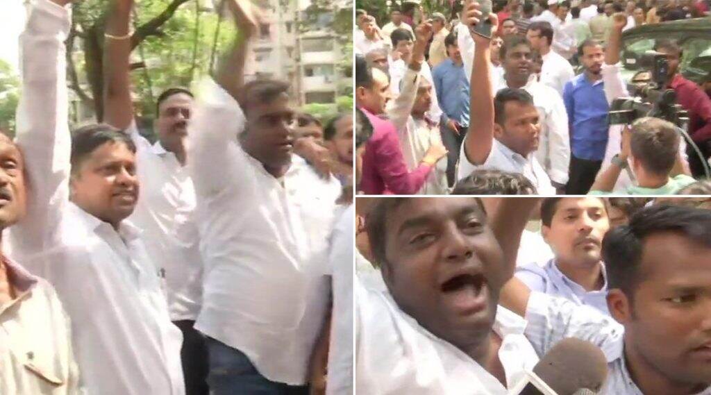 'अजित पवार मुर्दाबाद...!' अशा घोषणा देत राष्ट्रवादीचे कार्यकर्ते आक्रमक 'अजित पवार मुर्दाबाद...!' अशा घोषणा देत राष्ट्रवादीचे कार्यकर्ते आक्रमक