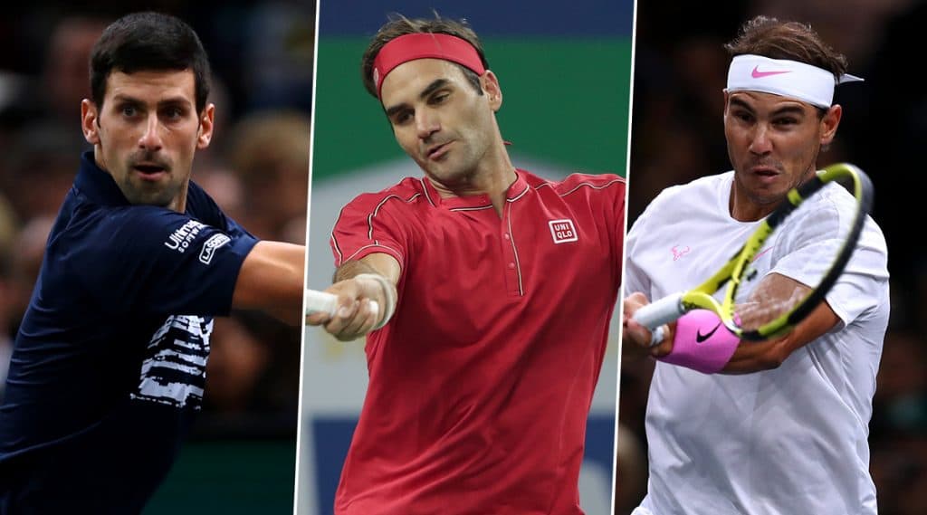 ATP Finals 2019 Draw: नोवाक जोकोविच, रोजर फेडरर एटीपी फायनल्सच्या एकाच गटात; राफेल नडाल याला डॅनिल मेदवेदेव, अलेक्झांडर झवेरेव्ह यांचे आव्हान ATP Finals 2019 Draw: नोवाक जोकोविच, रोजर फेडरर एटीपी फायनल्सच्या एकाच गटात; राफेल नडाल याला डॅनिल मेदवेदेव, अलेक्झांडर झवेरेव्ह यांचे आव्हान