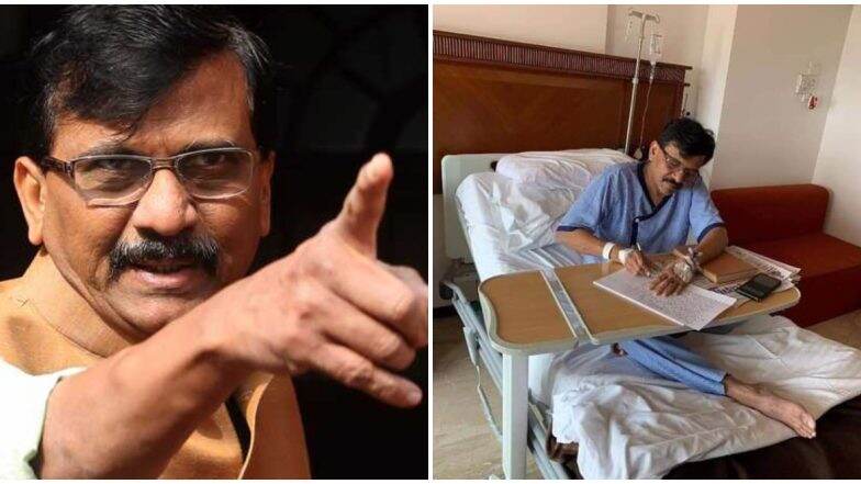 शिवसेना नेते संजय राऊत यांची Angioplasty झाल्यानंतरही तलवारबाजी कायम; लीलावती रुग्णालयातून भाजपवर शरसंधान