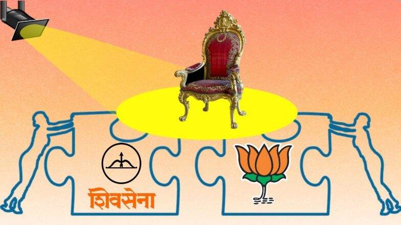 मुख्यमंत्रीपद वगळता 50-50 फॉर्म्युला स्वीकारण्यास भाजप तयार; सत्तावाटपाचा चेंडू शिवसेनेच्या कोर्टात - सूत्र मुख्यमंत्रीपद वगळता 50-50 फॉर्म्युला स्वीकारण्यास भाजप तयार; सत्तावाटपाचा चेंडू शिवसेनेच्या कोर्टात - सूत्र