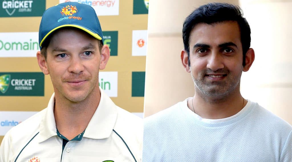 India Tour Of Australia 2020: टिम पेन च्या अटीवर विराट कोहली नव्हे तर गौतम गंभीर ने दिले उत्तर, 'बेबी-सीटिंग' ची आठवण करून देत केले 'हे' विधान India Tour Of Australia 2020: टिम पेन च्या अटीवर विराट कोहली नव्हे तर गौतम गंभीर ने दिले उत्तर, 'बेबी-सीटिंग' ची आठवण करून देत केले 'हे' विधान
