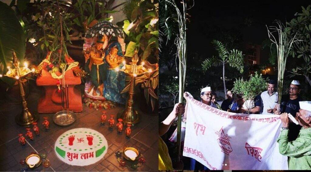 Tulsi Vivah Mangalashtak and Aarti: तुळशीच्या लग्नाची आरती आणि मंगलाष्टकाच्या सुरात धुमधडाक्यात साजरा करा 'तुलसी विवाह सोहळा'! Tulsi Vivah Mangalashtak and Aarti: तुळशीच्या लग्नाची आरती आणि मंगलाष्टकाच्या सुरात धुमधडाक्यात साजरा करा 'तुलसी विवाह सोहळा'!