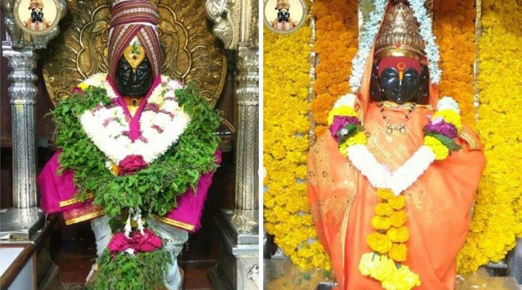 पंढरपूर: विठ्ठल-रखुमाईला उबदार कपड्यांचा साज; सोशल मीडीयावर व्हायरल झाले विलोभनीय रूप पंढरपूर: विठ्ठल-रखुमाईला उबदार कपड्यांचा साज; सोशल मीडीयावर व्हायरल झाले विलोभनीय रूप