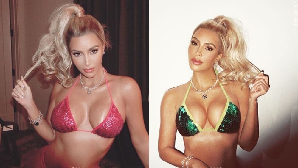 Kim Kardashian Bold Photo: उत्पादनांची जाहिरात करताना किम कर्दाशिअनने घडवले आपल्या स्तनांचे दर्शन; भल्या भल्यांची उडाली झोप (Photo) Kim Kardashian Bold Photo: उत्पादनांची जाहिरात करताना किम कर्दाशिअनने घडवले आपल्या स्तनांचे दर्शन; भल्या भल्यांची उडाली झोप (Photo)