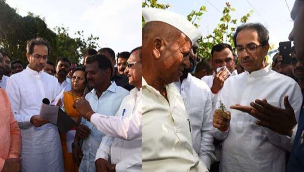 शेतकऱ्यांनो कधीही हक्काने हाक मारा, शिवसेना मदतीसाठी धावून येईल- उद्धव ठाकरे शेतकऱ्यांनो कधीही हक्काने हाक मारा, शिवसेना मदतीसाठी धावून येईल- उद्धव ठाकरे