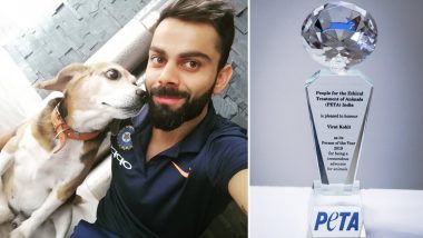 विराट कोहली बनला PETA 2019 इंडिया पर्सन ऑफ द इयर, पशु संवर्धनाच्या प्रयत्नांसाठी केले सन्मानित