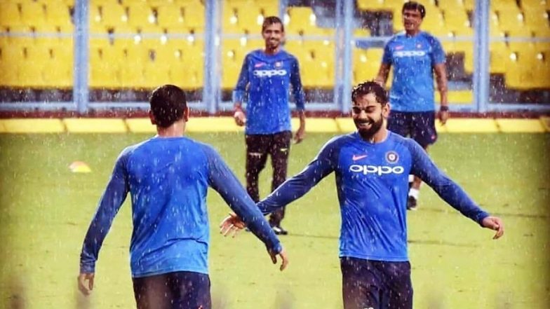 Partner In Crime' सोबत विराट कोहली याचा फोटो, ओळखा पाहू कोण? म्हणताच  Netizens कडून मिळाली स्पष्ट उत्तरं
