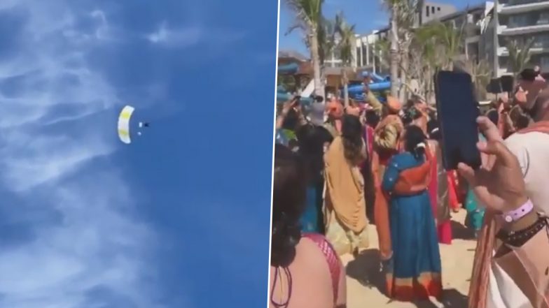 आश्चर्यम! लग्नात नवरदेवाची झाली हवेतून एन्ट्री, व्हिडियो पाहून तु्म्हीही व्हाल थक्क, Watch Video
