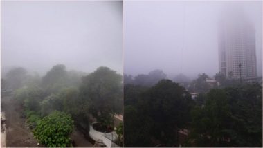 मुंबई, ठाणे शहरात रविवार सकाळी धुकचं धुकं! महाराष्ट्रात थंडीच आगमन की प्रदुषण?  नेटकर्‍यांचा ट्विटर वर प्रश्न