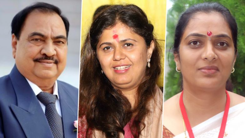 एकनाथ खडसे यांचा भाजपमधील काही नेत्यावर गंभीर आरोप; पंकजा मुंडे आणि रोहिणी खडसे यांना जाणीवपूर्वक पाडण्यात कोणाचा हात?