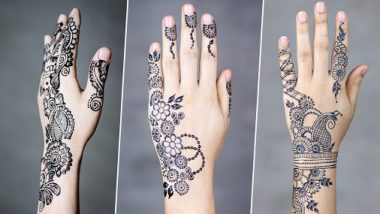 Wedding Special Arabic Mehndi Designs: लग्न सोहळ्यात आपल्या हाताचे सौंदर्य खुलवण्यासाठी ट्राय करा 'या' सोप्या अरेबियन मेहंदी डिझाईन्स