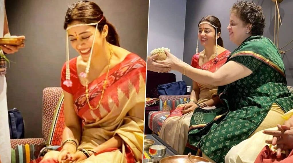 ग्लॅमरस मराठमोळी अभिनेत्री नेहा पेंडसे नववर्षात अडकणार लग्नाच्या बेडीत; विवाहाआधीच्या पारंपारिक विधींचे फोटो सोशल मिडियावर व्हायरल ग्लॅमरस मराठमोळी अभिनेत्री नेहा पेंडसे नववर्षात अडकणार लग्नाच्या बेडीत; विवाहाआधीच्या पारंपारिक विधींचे फोटो सोशल मिडियावर व्हायरल