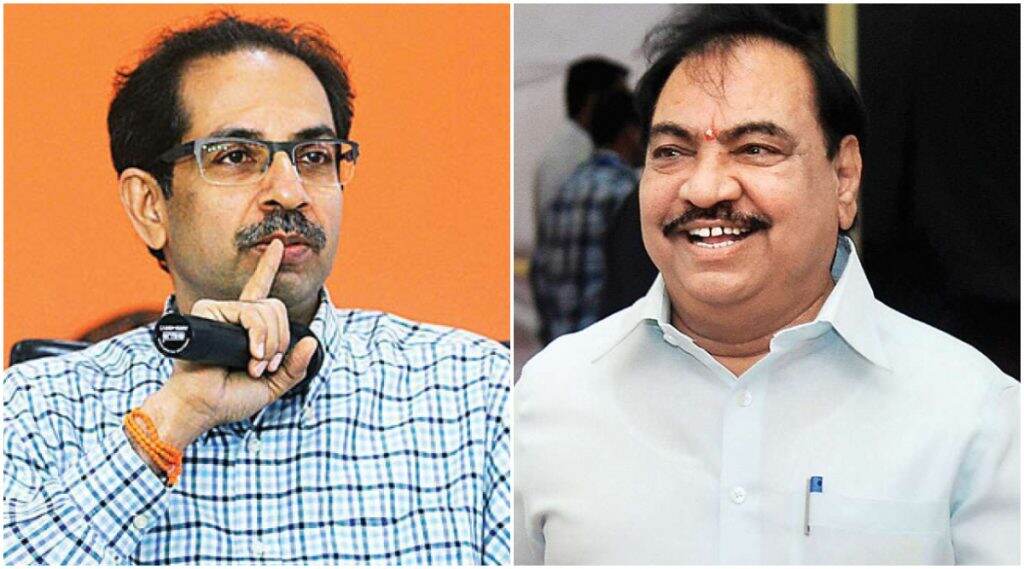 एकनाथ खडसे घेणार उद्धव ठाकरे यांची भेट; भाजपला सोडचिठ्ठी देत शिवसेना प्रवेशाची चर्चा एकनाथ खडसे घेणार उद्धव ठाकरे यांची भेट; भाजपला सोडचिठ्ठी देत शिवसेना प्रवेशाची चर्चा